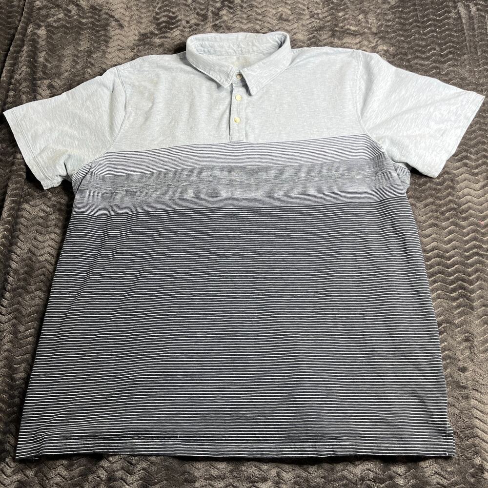 Men's Mutual Weave Blue Short Sleeve T-Shirt Size 3XL